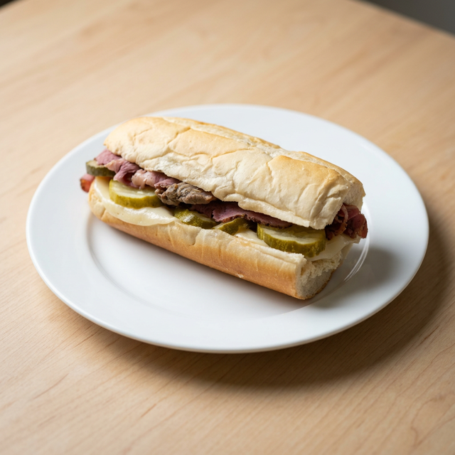 Hot Pastrami Sub - Small 6".
